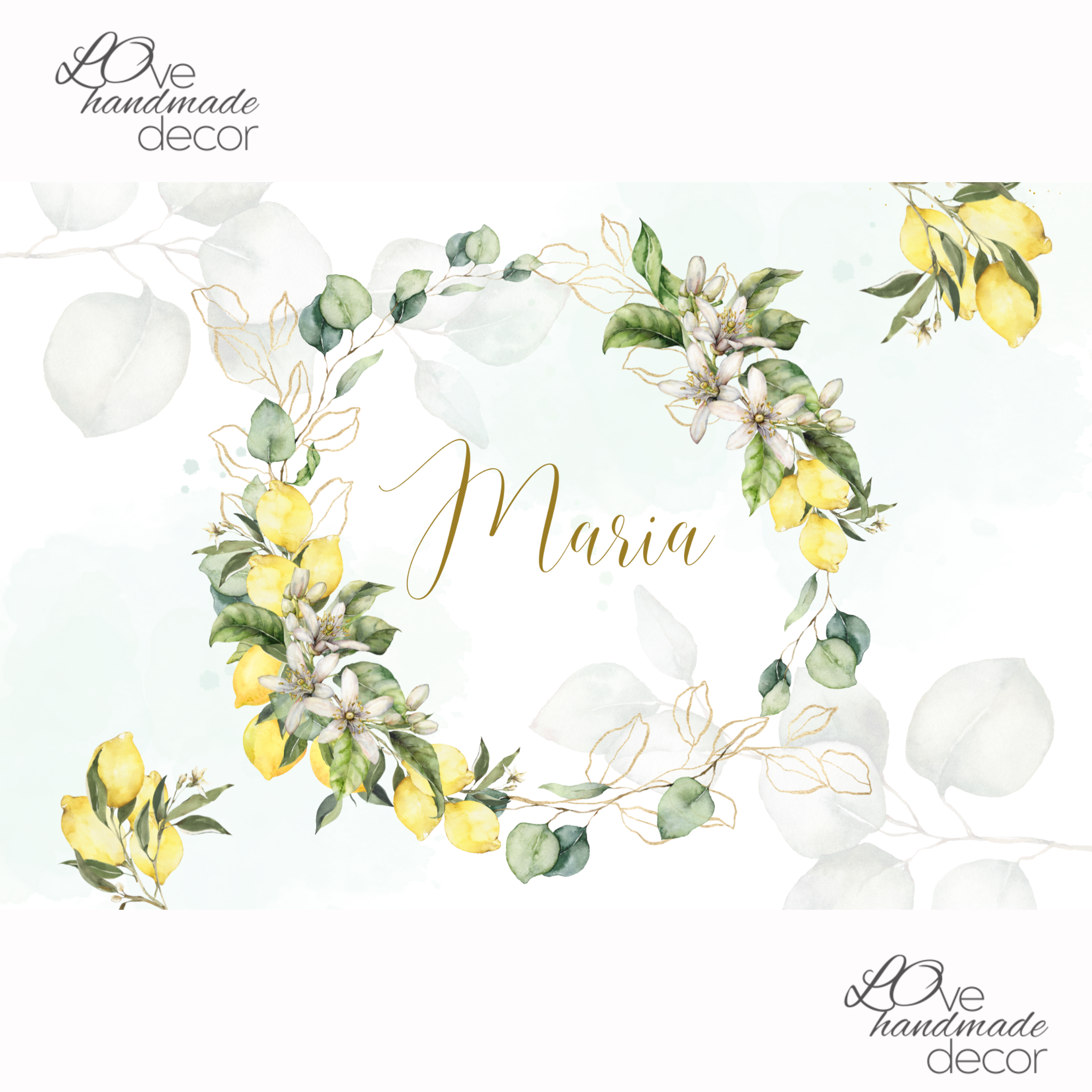 Trusou Botez personalizat Botanica - imagine 3