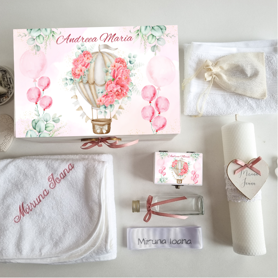 Trusou Botez personalizat Botanica - imagine 6